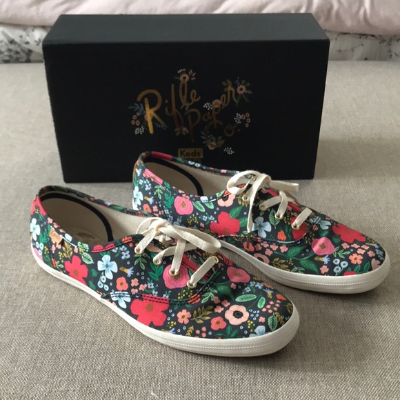 Rifle Paper Co. Shoes - Rifle Paper Co x Keds 8.5M / Wild Rose / Worn Once